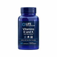 Life Extension D ja K vitamiin joodiga (60tk õlikapslit)