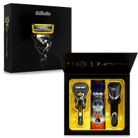 Gillette Fusion Proshield Flexball komplekt (raseerija + geel + reisikarp)