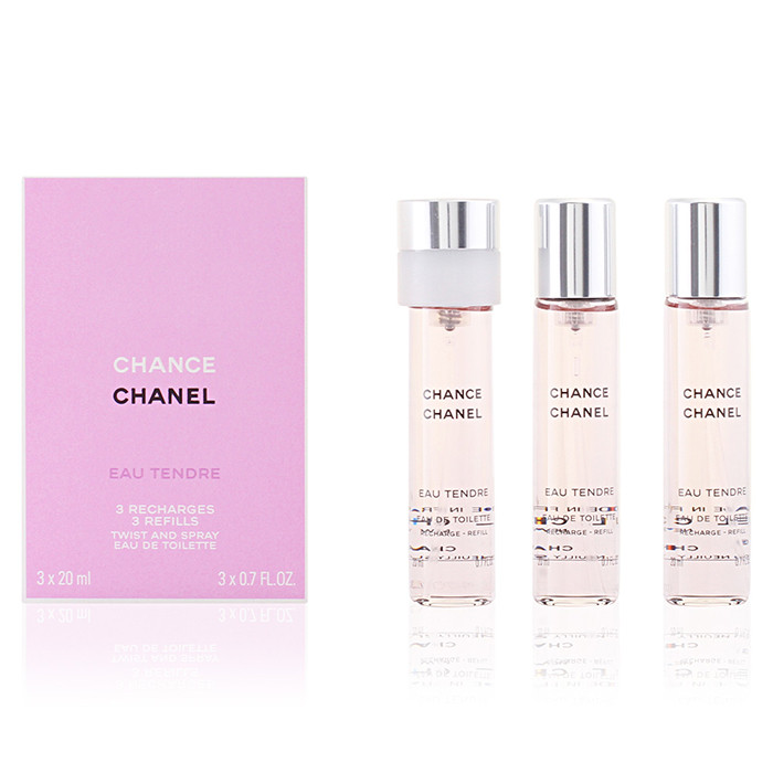 Chanel Chance Eau Tendre EDT refills (3 x 20 ml) — Iluversum