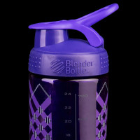 BlenderBottle SportMixer Signature Sleek šeiker/joogipudel, Tartan Plaid Purple (820 ml)