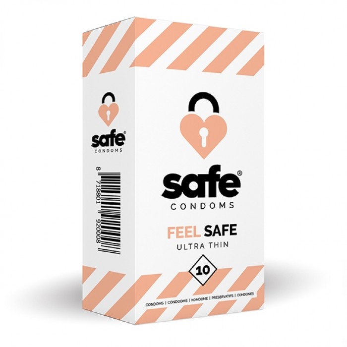 SAFE - Feel Safe Ultra Thin kondoomid (10 tk)