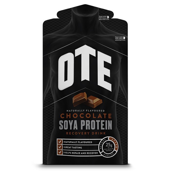 OTE Soya Protein Powdered Recovery Drink sojavalgu pulber, Šokolaadi (52 g)