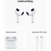 Apple AirPods juhtmevabad kõrvaklapid (3. Generatsioon)