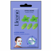 Lirene Peel Off sügavniisutav mask, Spirulina-vetikamask (10 g) parim enne 31.08.2020