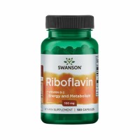 Swanson Riboflavin Vitamin B-2, 100mg (100 kapslit)
