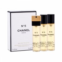 Chanel No.5 (Tualettvesi, naistele, 3x20ml)