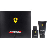 Ferrari Scuderia Ferrari Black Set (EDT 75 ml + 150 ml SGE)