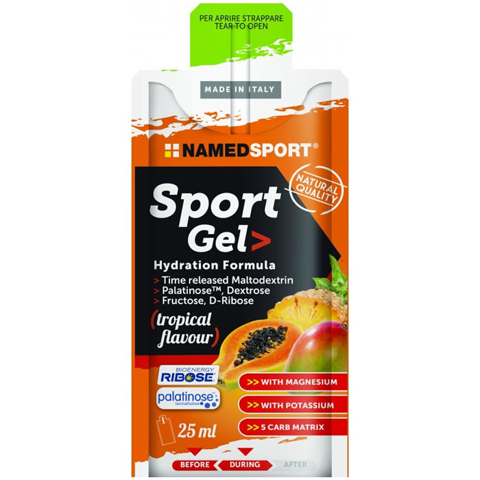 NamedSport Sport Gel, Tropical (25 ml)