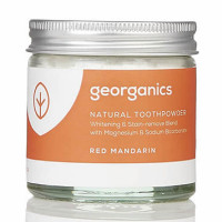 Georganics looduslik hambapulber, Punase mandariiniga (60 ml)