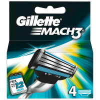 Gillette Mach3 lisaterad (4 tk) 
