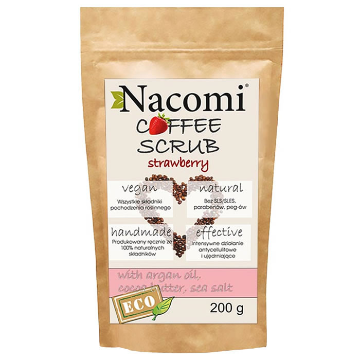Nacomi Coffee kehakoorija, Strawberry (200 g)