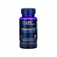 Vitamin D3 (1000IU, 250 kapslit)