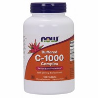  Now Foods Vitamin C-1000 Complex, Buffered with 250mg Bioflavonoids (180 tabletti)