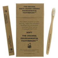 Environmental Toothbrush bambusest hambahari, Soft