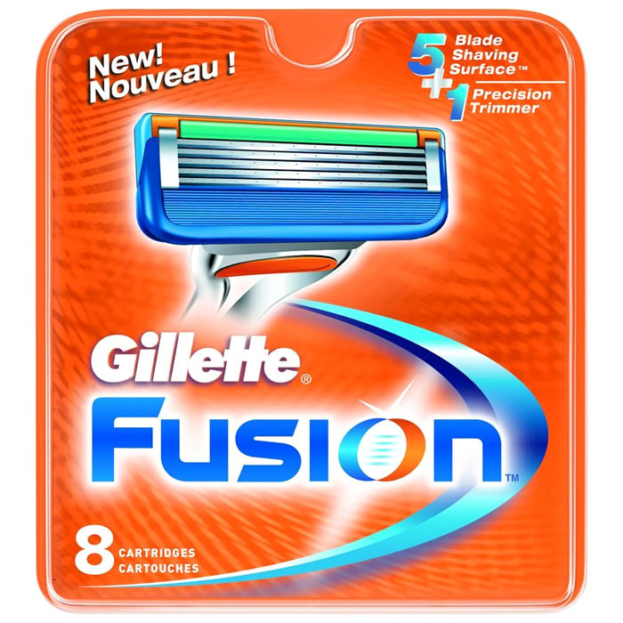 Gillette Fusion5 lisaterad (8 tk)