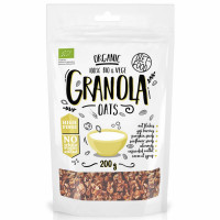 Diet Food Organic Crispy Granola müslisegu, Oats (200 g), parim enne 02.11.2021
