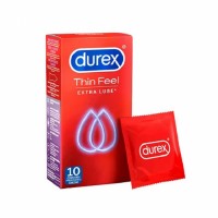 Durex - Condoms Thin Feel Extra Lube (10tk)