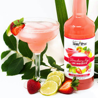 Jordan's Skinny Syrups Skinny Mixes, Strawberry Key Lime Margarita (946 ml)