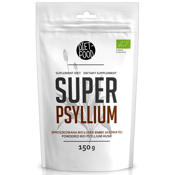 Diet Food Bio Super Psyllium psülliumi pulber (150 g)