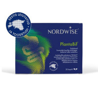Nordwise PlantaBif® 1 kapslis 10 MILJARDIT kasulikku elus piimhappebakterit (20 kapslit)