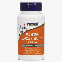 Now Acetyl L-Carnitine 500mg õlikapslid (50 tk)