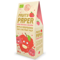 Diet Food Fruity Paper orgaanilised marjakrõpsud, Õuna-vaarika (25 g)