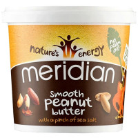 Meridian Foods maapähklivõi, Smooth With Salt (1 kg). Parim enne 12.2022