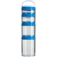BlenderBottle Storage GoStak Starter Pak, Cyan (40 ml + 60 ml + 100 ml + 150 ml)