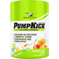 Sport Definition Pump Kick treeningeelne toode, Nectarine Orange (450 g)