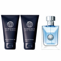 Versace Pour Homme Set EDT (50 ml) + SGE (50 ml) + Shampoo (50 ml)