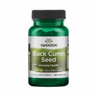 Swanson Black Cumin Seed, 400mg (60 kapslit)
