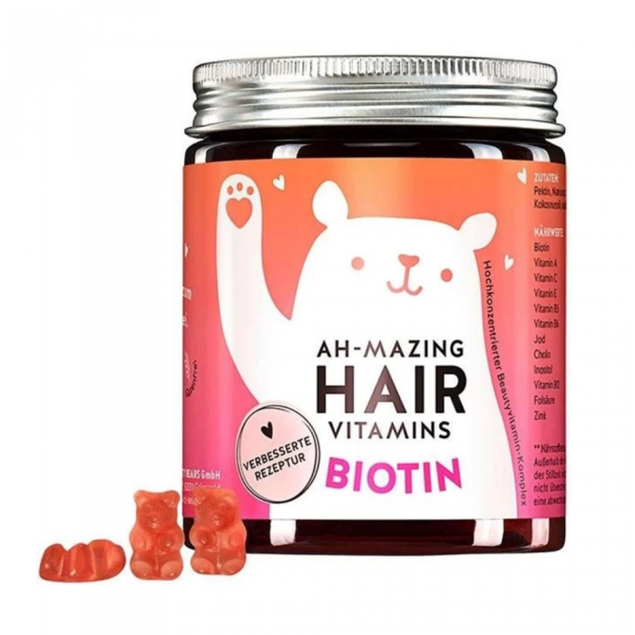 Bears With Benefits Ah-mazing Hair Vitamins Biotiiniga 60tk