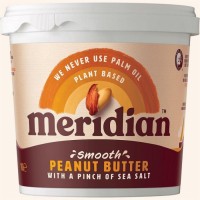 Meridian Foods Maapähklivõi, tükideta, meresoolaga, 1kg