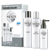 Nioxin 1 juuksehoolduskomplekt (150 ml + 150 ml + 50 ml)