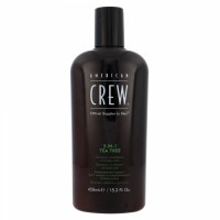 American Crew 3-IN-1 Tea Tree (Šampoon, meestele, 450ml)