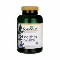 Swanson Lecithin Non-GMO, 1200mg (90 pehmet geeli)