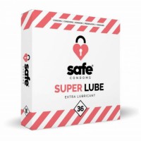 SAFE - Condoms Super Lube Extra Lubricant (36 tk)
