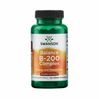 Swanson Balance B-200, High Potency (100 kapslit)