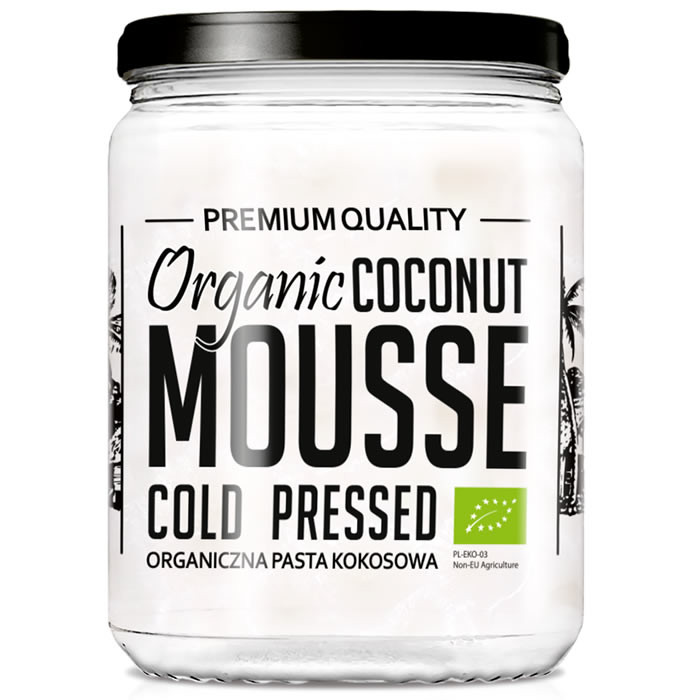 Diet Food Organic Coconut Mousse kookospasta (500 ml)