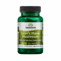 Swanson Full Spectrum Lion's Mane Mushroom, 500mg (60 kapslit)