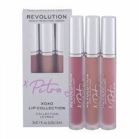 Makeup Revolution London X Petra XOXO Lip Collection (Huulepulkade komplekt, naistele, 3ml) KOMPLEKT