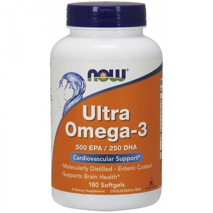 Now Foods, Ultra Omega 3-D (180 tk Softgel)